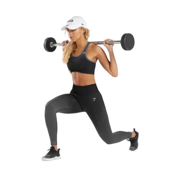 Gymshark Adapt Ombre Seamless Leggings - Black/Grey - Small - Picture 4 of 10